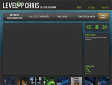 Tablet Screenshot of levelupchris.com